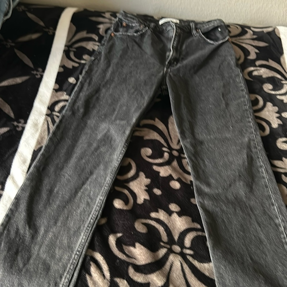 Ankle Straight Ultra High Rise